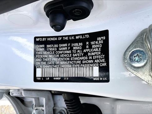 Used 2020 Honda Civic EX image 36