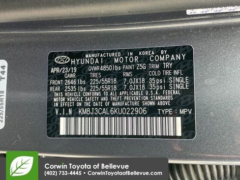 Used 2019 Hyundai Tucson Limited image 23