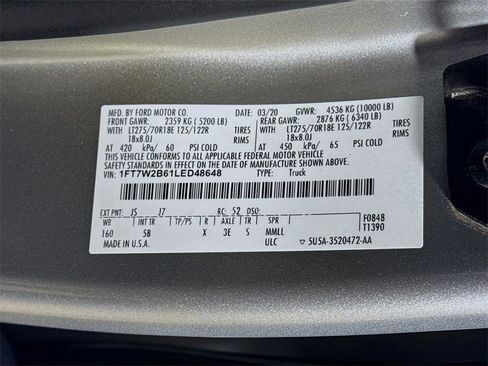Used 2020 Ford F250 Lariat w/ Chrome Package image 29