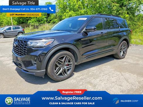 Used 2025 Ford Explorer ST w/ Sun And Sound Package AWD/4WD image 1