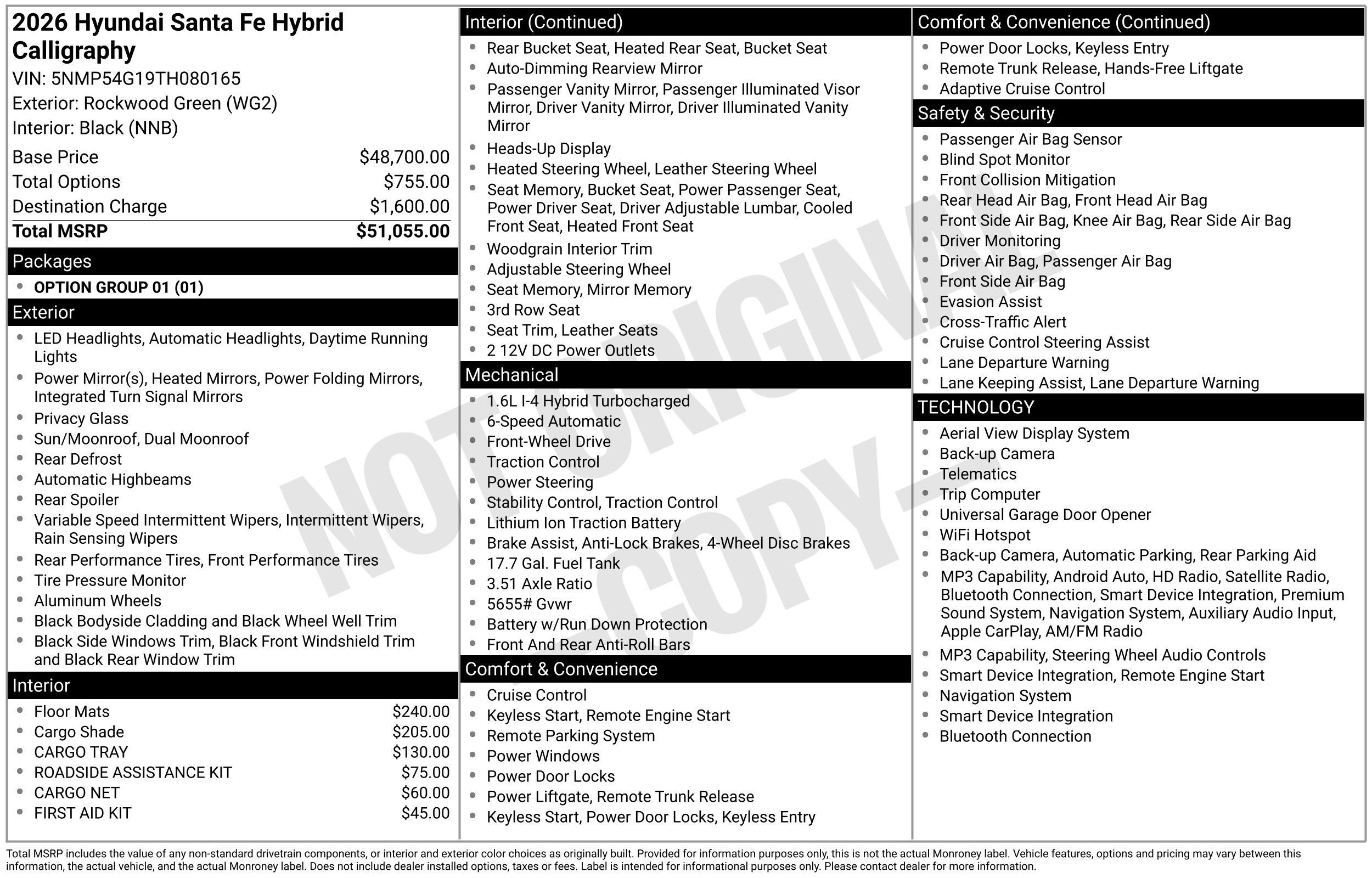 Used 2026 Hyundai Santa Fe Calligraphy FWD image 4