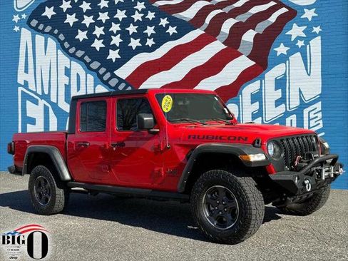 Certified 2023 Jeep Gladiator Rubicon w/ Cold Weather Group AWD/4WD image 1