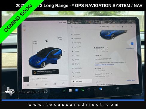 Used 2021 Tesla Model 3 Long Range AWD/4WD image 8