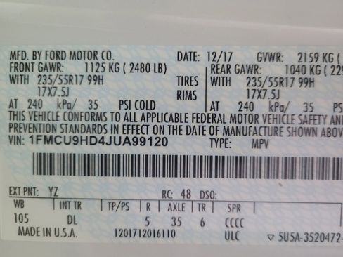 Used 2018 Ford Escape SEL image 33