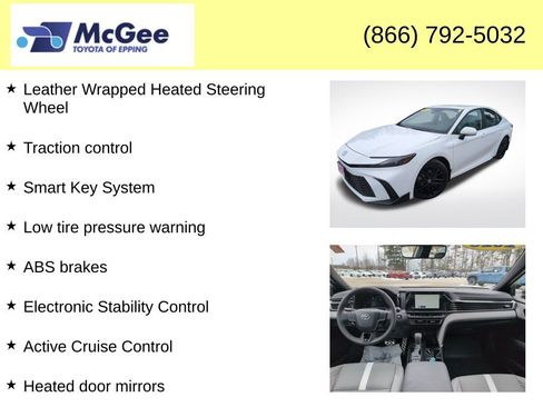 Certified 2025 Toyota Camry SE w/ Convenience Package image 12