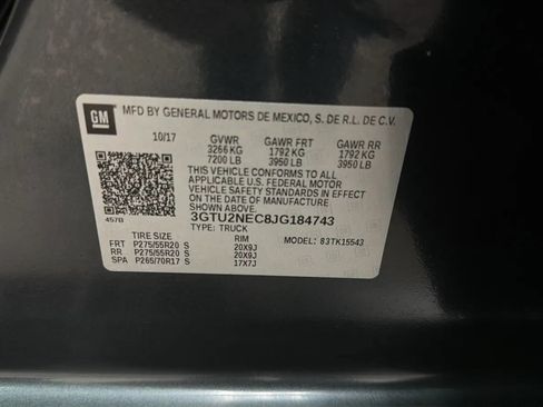 Used 2018 GMC Sierra 1500 SLT AWD/4WD image 22