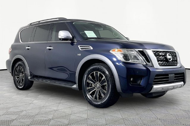 Used 2018 Nissan Armada Platinum w/ Captain Seat Package AWD/4WD image 3