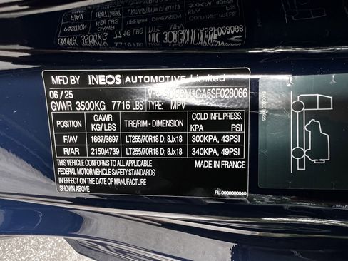 New 2025 INEOS Grenadier Fieldmaster Edition image 42