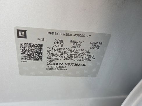 Used 2018 Chevrolet Cruze LS image 25