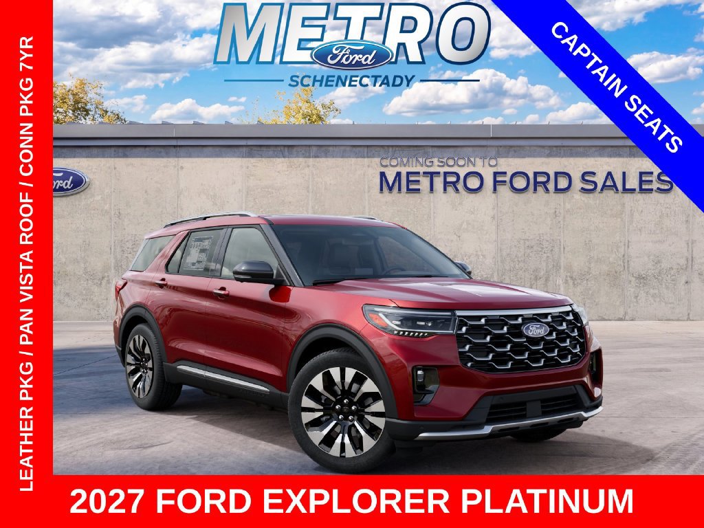 New 2027 Ford Explorer Platinum AWD/4WD image 1