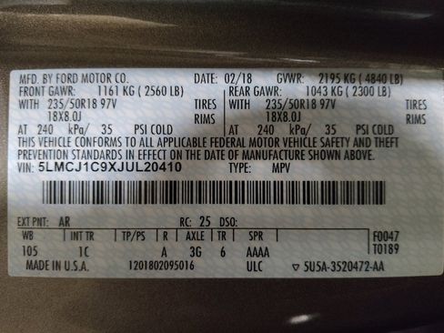 Used 2018 Lincoln MKC Premiere image 33