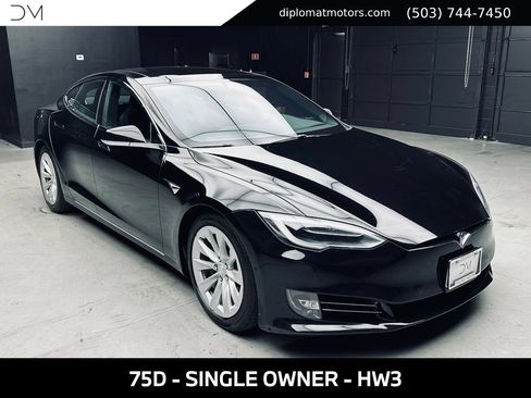 Used 2016 Tesla Model S 75D AWD/4WD image 9