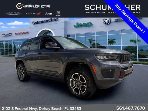 Used 2022 Jeep Grand Cherokee Trailhawk AWD/4WD image 1