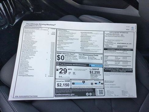 New 2026 BMW X3 xDrive30i w/ Premium Package AWD/4WD image 18