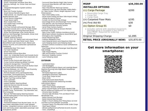 Used 2022 Hyundai Sonata Limited w/ Cargo Package FWD image 3