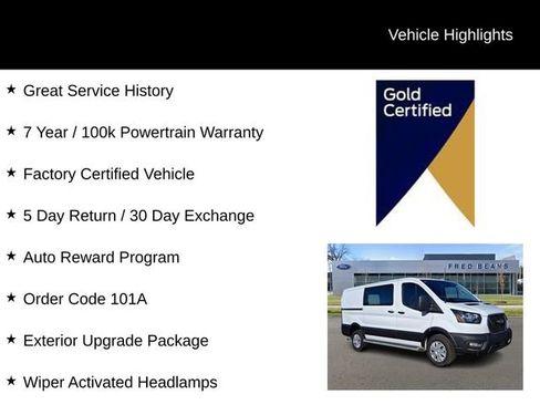 Used 2024 Ford Transit 250 Low Roof w/ Exterior Upgrade Package image 4