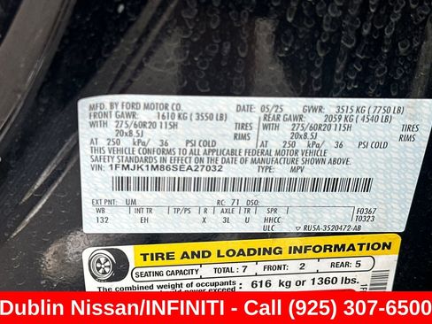 Used 2025 Ford Expedition Max Platinum AWD/4WD image 55