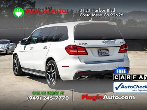 Used 2018 Mercedes-Benz GLS 550 4MATIC image 2