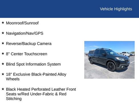 Used 2017 Honda Ridgeline Black Edition image 33