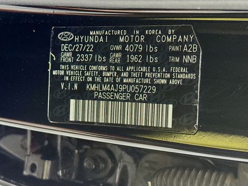 Used 2023 Hyundai Elantra Blue w/ Cargo Package FWD image 70