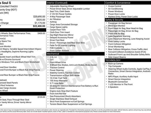 Used 2021 Kia Soul S FWD image 17