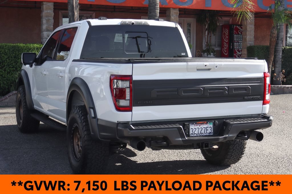 Used 2022 Ford F150 Raptor w/ Equipment Group 801A High AWD/4WD image 5