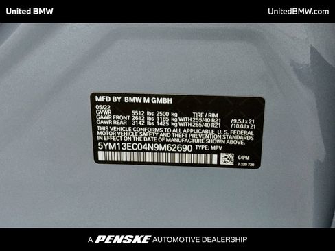 Used 2022 BMW X3 M w/ Competition Package AWD/4WD image 15