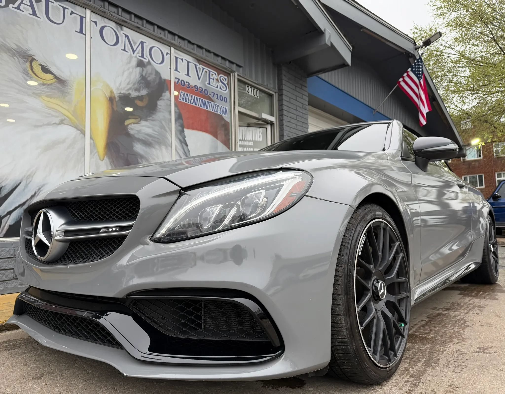 Used 2018 Mercedes-Benz C 63 AMG Cabriolet w/ Multimedia Package image 7
