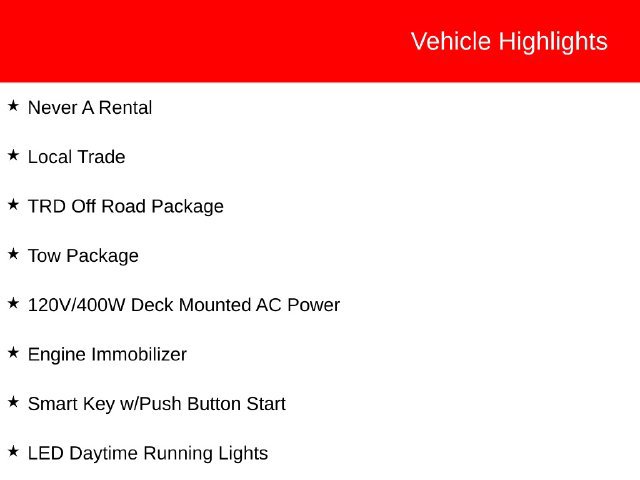 Used 2017 Toyota Tacoma TRD Off-Road w/ Tow Package AWD/4WD image 3