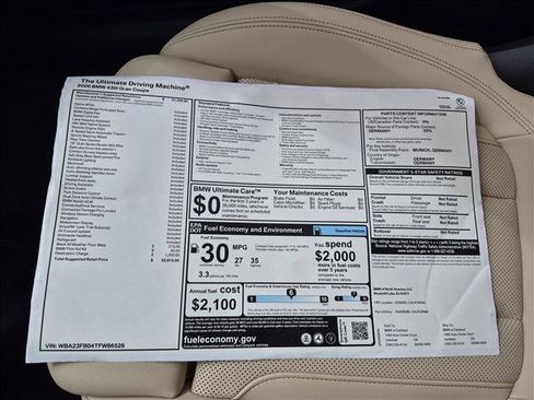 New 2026 BMW 430i RWD image 17