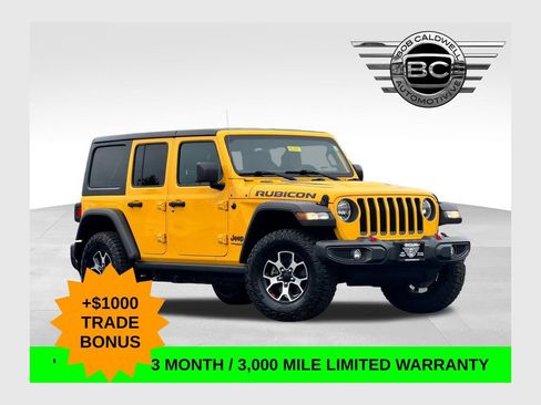 Used 2021 Jeep Wrangler Unlimited Rubicon AWD/4WD image 1