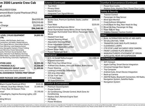 New 2025 RAM 3500 Laramie image 28
