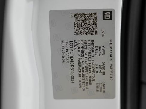 Used 2024 Chevrolet Corvette Stingray Premium Conv w/ 3LT image 61