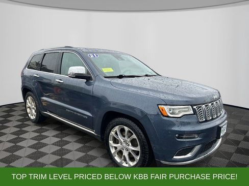 Used 2021 Jeep Grand Cherokee Summit AWD/4WD image 3