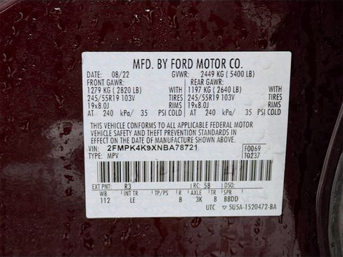 Used 2022 Ford Edge Titanium image 36