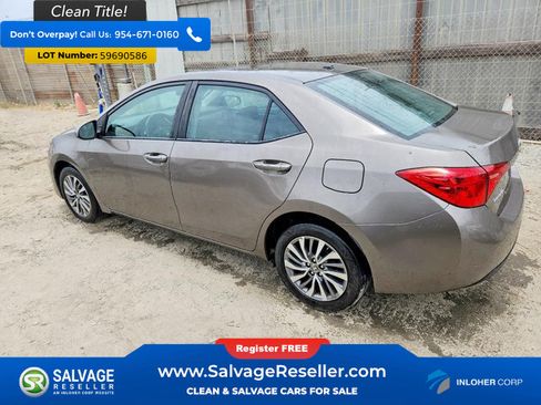 Used 2017 Toyota Corolla XLE w/ Carpet Mat Package (TMS) FWD image 3