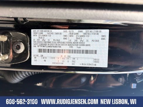 Used 2025 Ford F150 Platinum AWD/4WD image 29