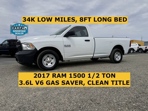 Used 2017 RAM 1500 Tradesman w/ Power & Remote Entry Group RWD image 1