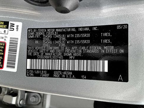 Used 2020 Toyota Highlander Limited AWD/4WD image 34