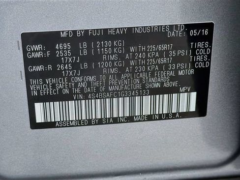 Used 2016 Subaru Outback 2.5i Premium AWD/4WD image 41