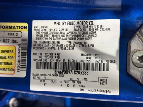 Used 2020 Ford Fusion Titanium image 28