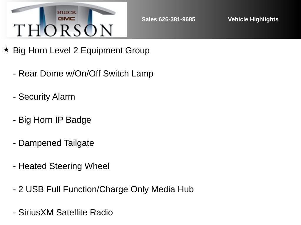 Used 2020 RAM 1500 Big Horn RWD image 15