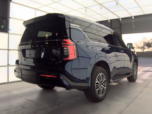 Used 2025 Nissan Armada SL w/ Captain's Chari Seat Package RWD image 3