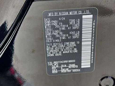 Used 2024 Nissan Armada SV RWD image 42