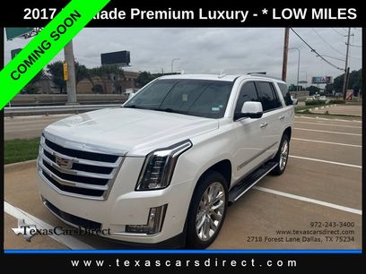 Used 2017 Cadillac Escalade Premium Luxury