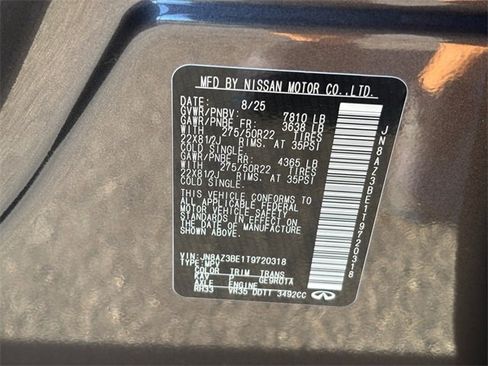 New 2026 INFINITI QX80 Luxe w/ Cargo Package image 23