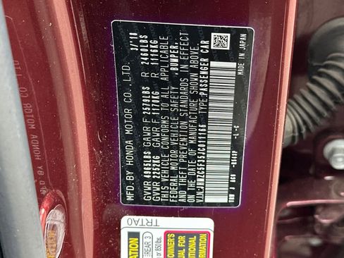 Certified 2018 Honda Clarity Touring image 35