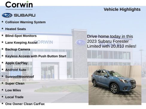 Used 2023 Subaru Forester Limited image 6