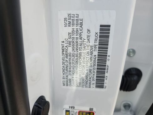 New 2026 Honda Ridgeline RTL image 31