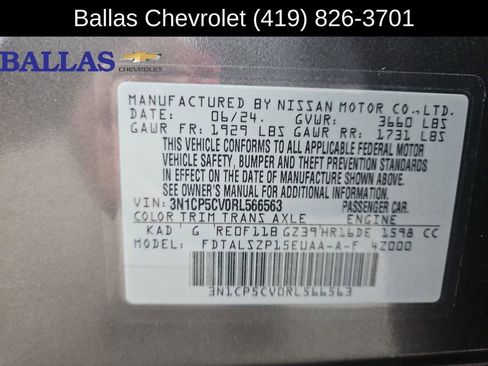 Used 2024 Nissan Kicks SV image 33